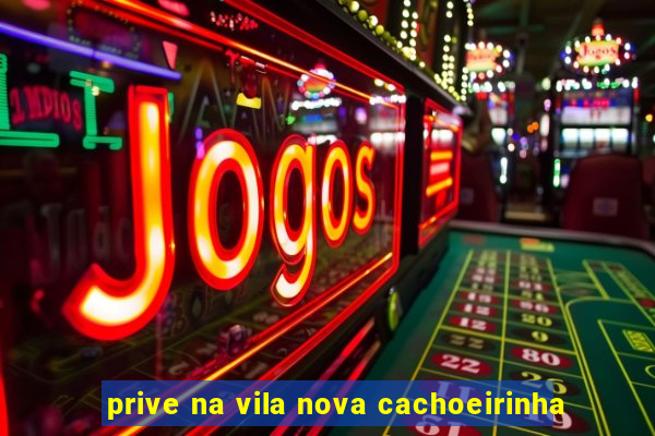 prive na vila nova cachoeirinha